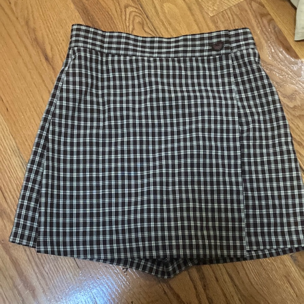 Vintage Y2K plaid skirt